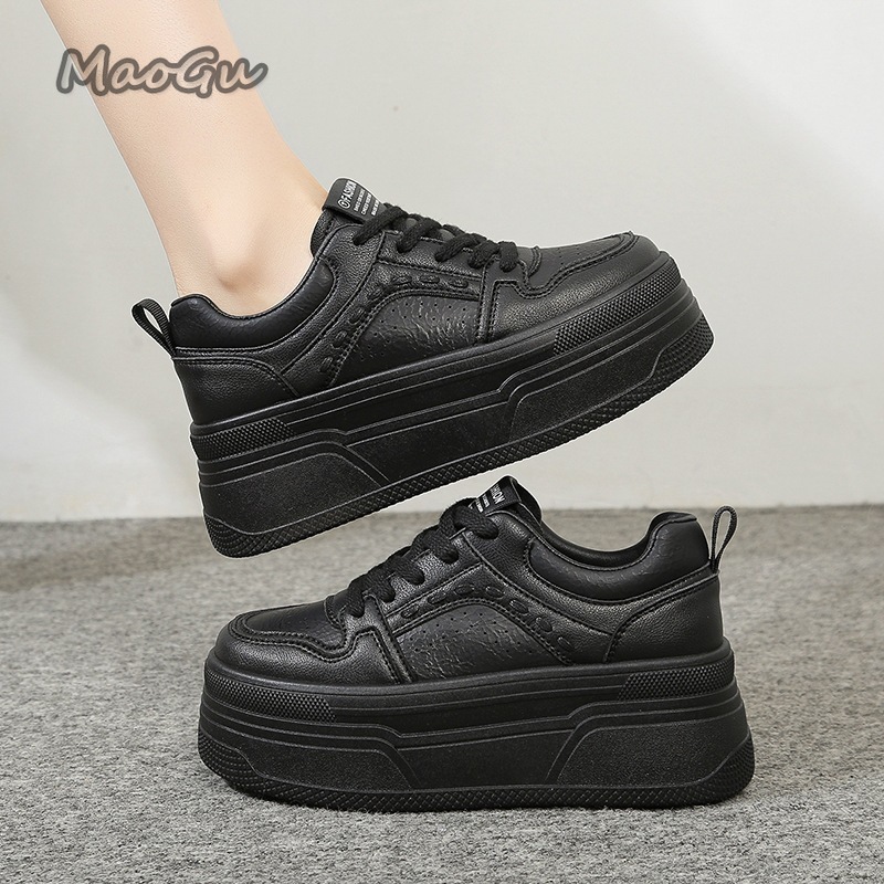 White Sneaker Care Kit - Женские белые кроссовки на платформе для