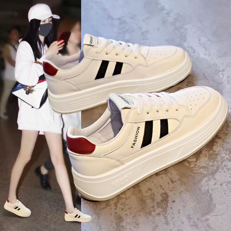 White Sneaker Care Kit - Женские спортивные кроссовки на платформе с