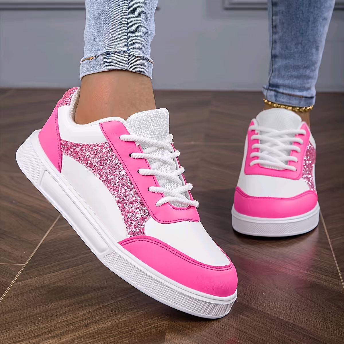 Женские блестящие кроссовки дл – обзор и цена White Sneaker Care Kit