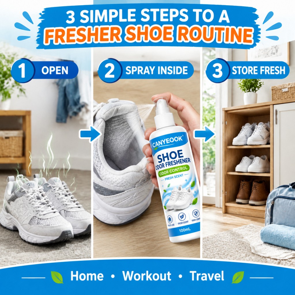 CANYEOOK Спрей-дезодорант для  – обзор и цена Sneaker Care Spray